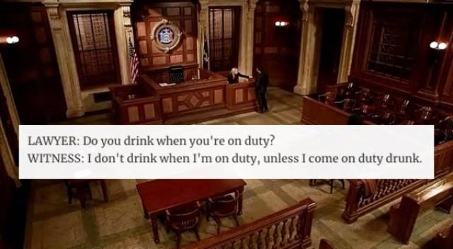 Stupid Things Are Often Said In The Courtroom (32 pics)