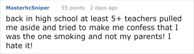 Someone Says That Non-Smokers Are 'Boring,' Gets Shut Down By Person Who Grew Up In Cigarette Smoke (13 pics)