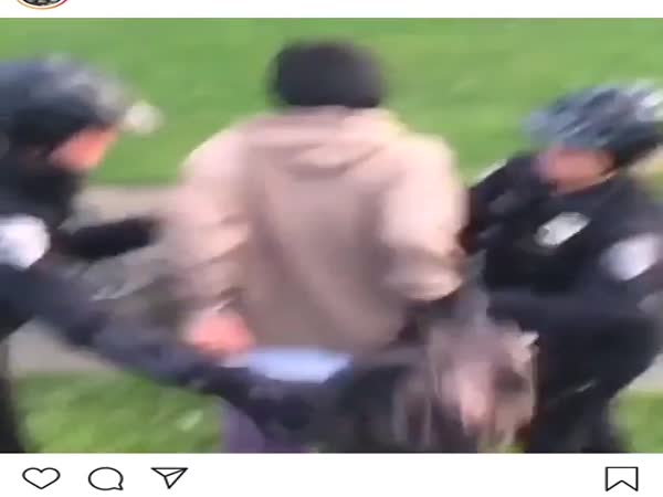 Brave Bike Cops Makes Sure This Scumbag Criminal Gets What He Deserves