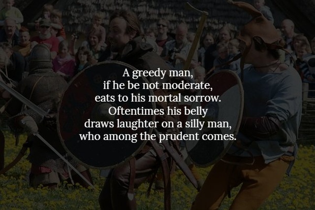 Words Of Wisdom From The Real Viking Age (14 pics)