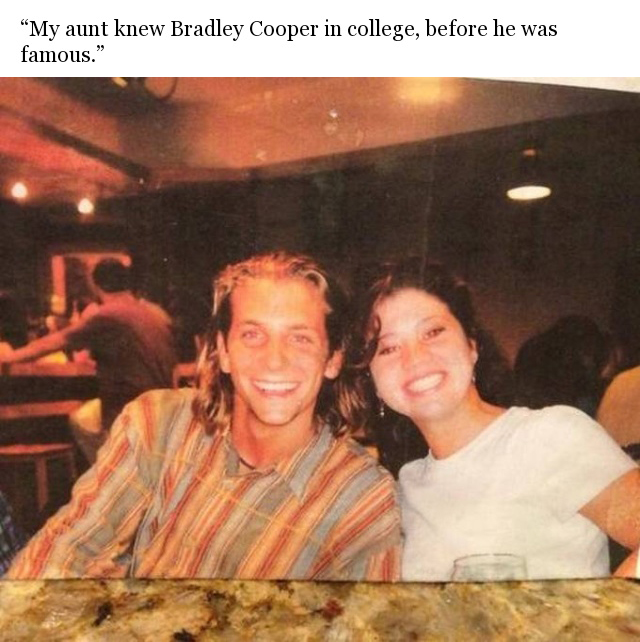 When Your Childhood Friend Becomes A Celebrity (16 pics)