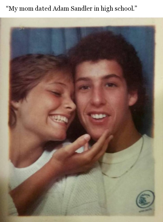 When Your Childhood Friend Becomes A Celebrity (16 pics)
