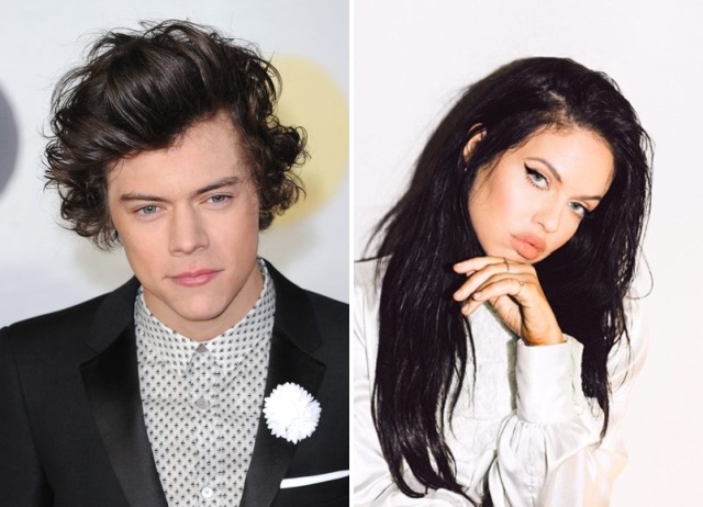 Singer Kelsy Karter Got A Tattoo Of Harry Styles On Her Face (3 pics)