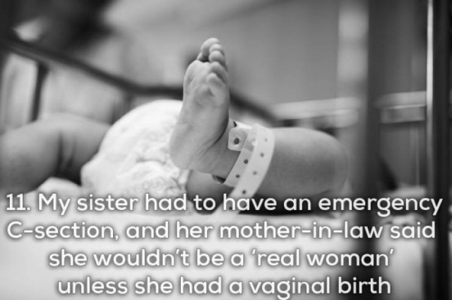 Pregnant Women Have To Be Prepared To Hear All Kinds Of Freaky Stuff (21 pics)