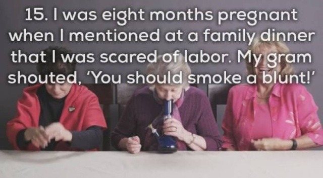 Pregnant Women Have To Be Prepared To Hear All Kinds Of Freaky Stuff (21 pics)