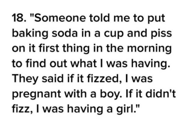 Pregnant Women Have To Be Prepared To Hear All Kinds Of Freaky Stuff (21 pics)