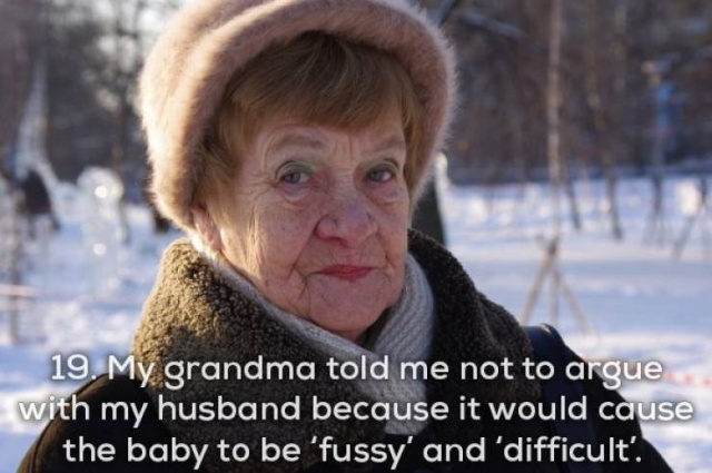 Pregnant Women Have To Be Prepared To Hear All Kinds Of Freaky Stuff (21 pics)