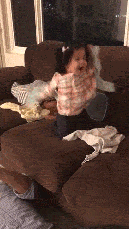 Dad Reflexes (14 gifs)
