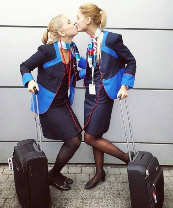 Pretty Flight Attendants Show How They Look Like When Not At Work (19 pics)