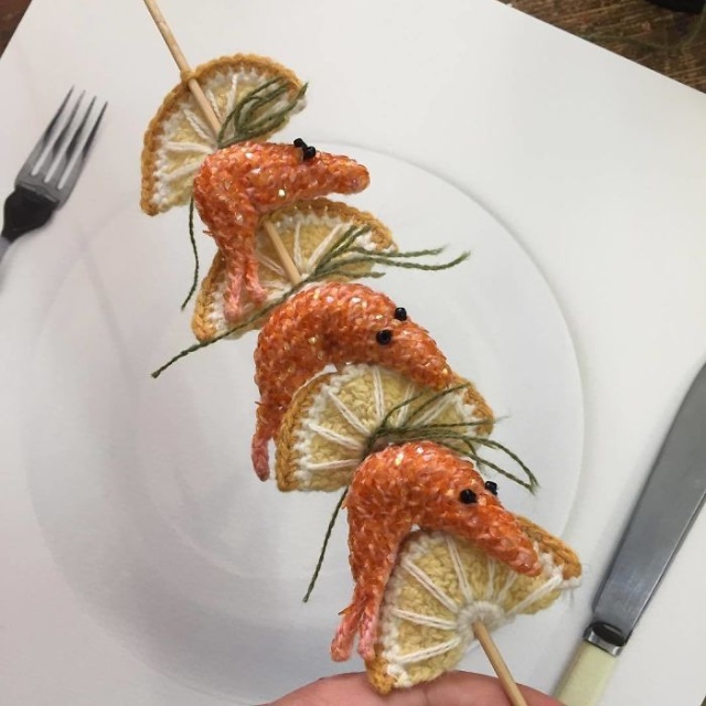 Sea Food Art (25 pics)