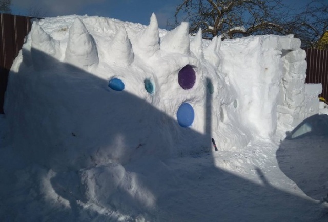 Snow House (8 pics)