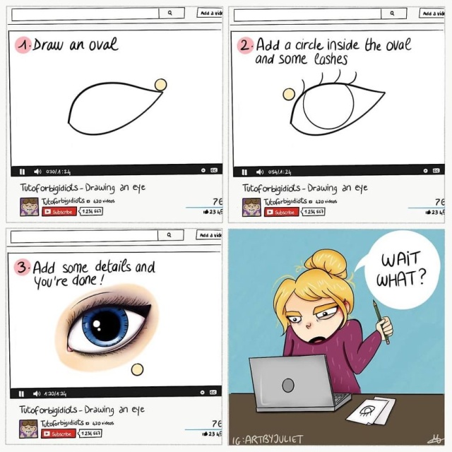 Light-Hearted Comics By French Artist About Her Daily Struggles (30 pics)