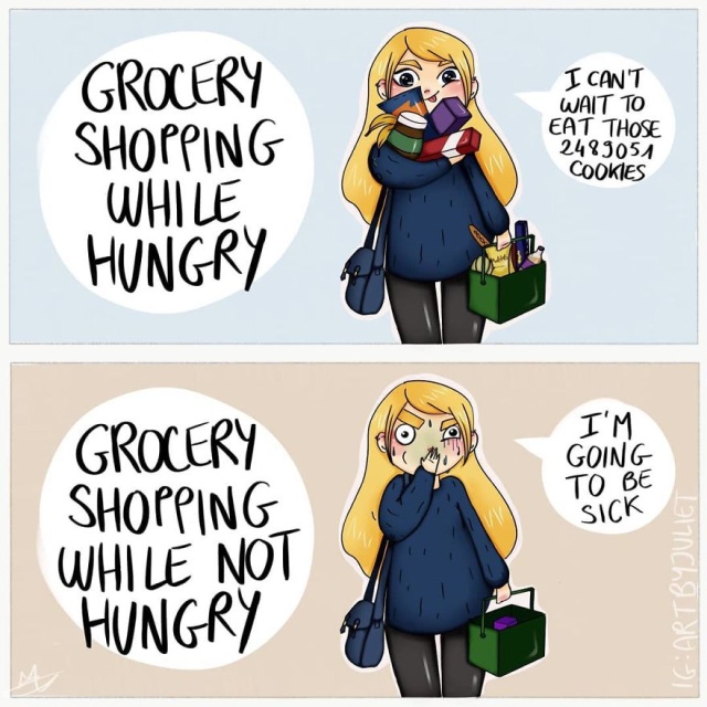 Light-Hearted Comics By French Artist About Her Daily Struggles (30 pics)