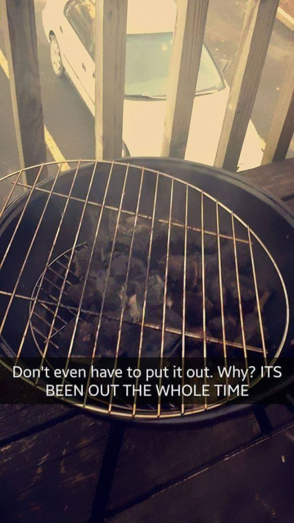 Woman Tries To Grill (17 pics)