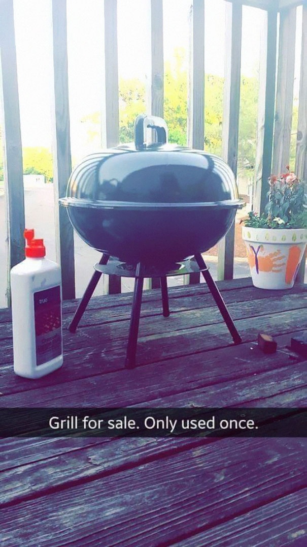 Woman Tries To Grill (17 pics)