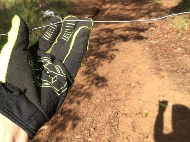 Someone Is Trying To Kill Dirt Bike Riders In Queensland (2 pics)
