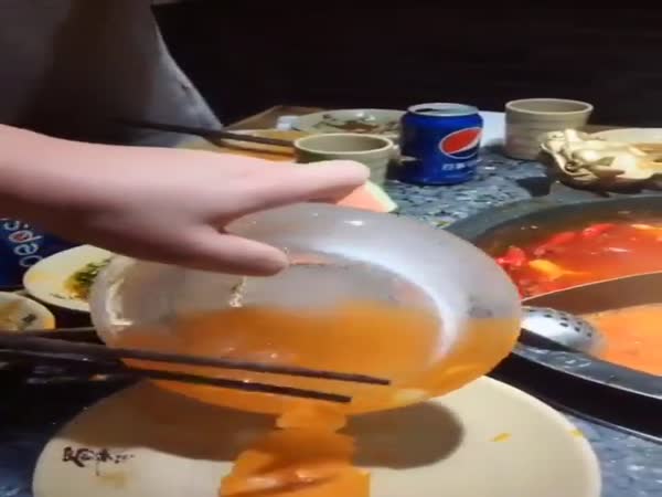 Ice Bowl To Remove Extra Fat From The Dish