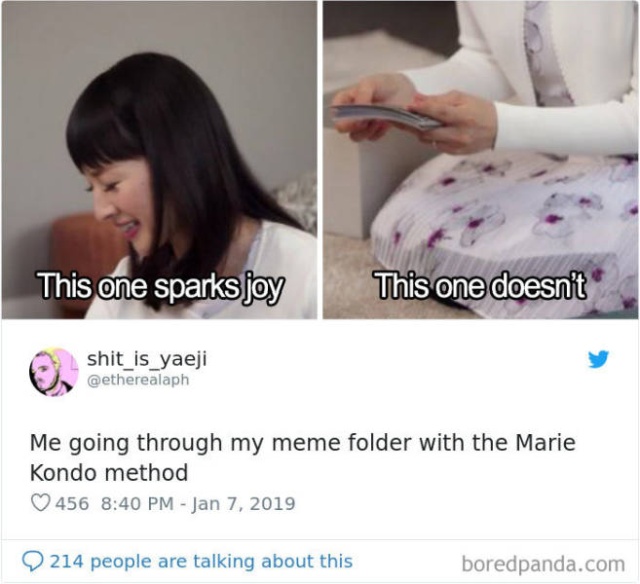 Marie Kondo Memes (57 pics)