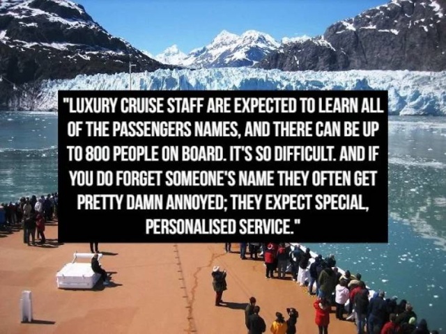 Confessions From A Cruise Ship Worker (15 pics)