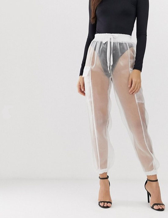 $52 See-Through Trousers (5 pics)