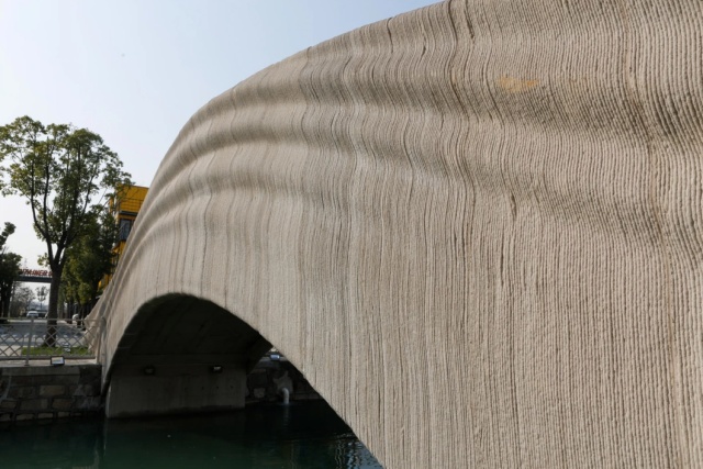 World's Longest 3D-printed Concrete Bridge In Shanghai (5 pics)