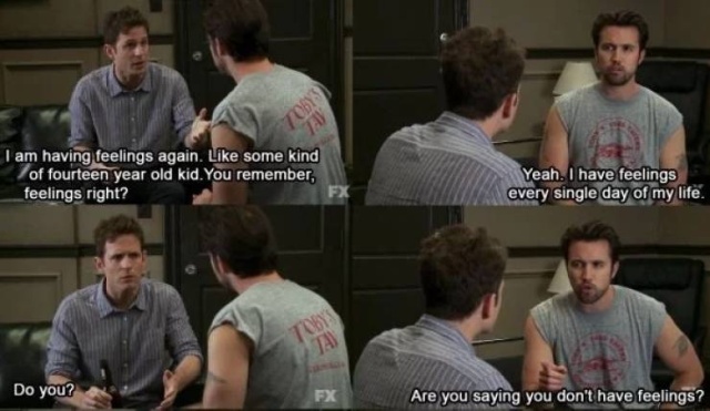 “It’s Always Sunny” Wherever These Scenes Are (27 pics)