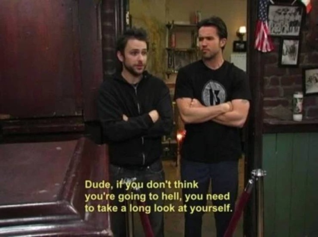 “It’s Always Sunny” Wherever These Scenes Are (27 pics)