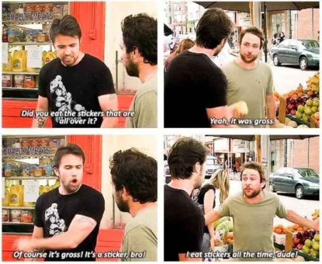 “It’s Always Sunny” Wherever These Scenes Are (27 pics)