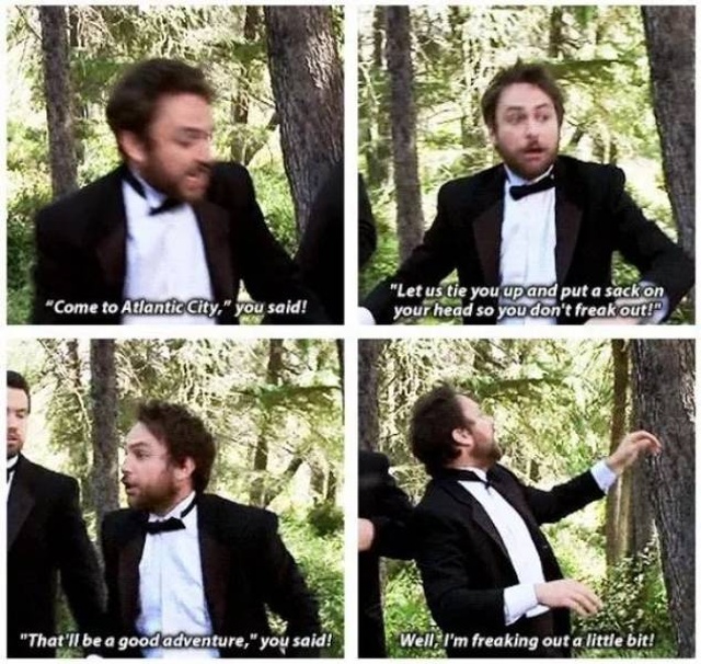 “It’s Always Sunny” Wherever These Scenes Are (27 pics)