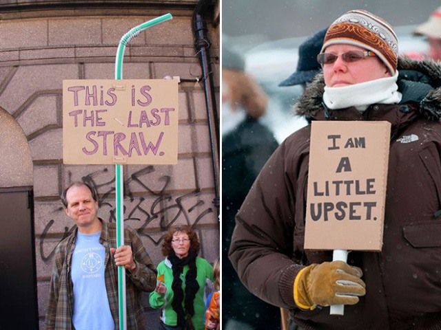 Hilariously Polite Protest Signs (15 pics)