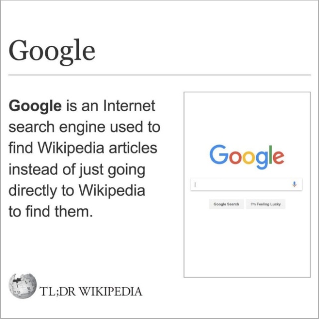 TL;DR Wikipedia For Lazy People (15 pics)