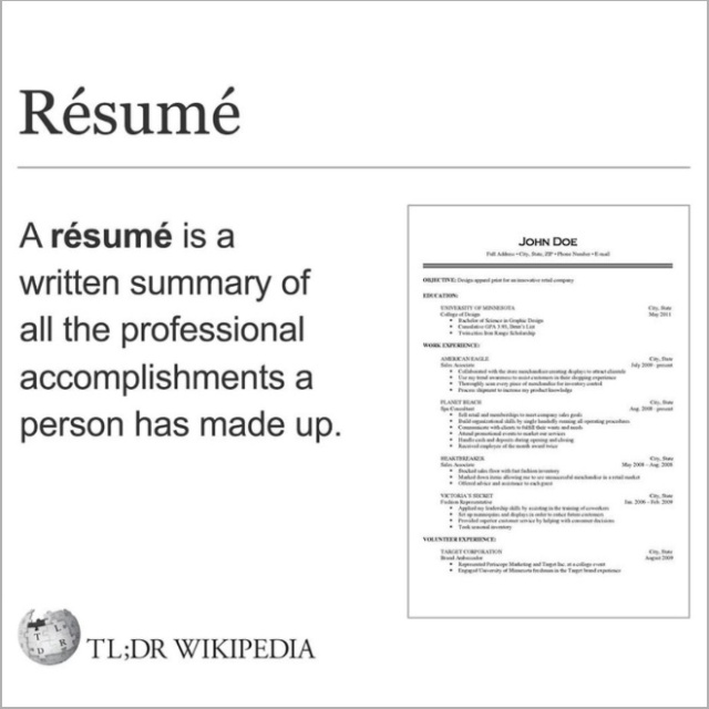 TL;DR Wikipedia For Lazy People (15 pics)