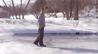 What You Need To Do If You Happen To Fall Through Ice (12 gifs)