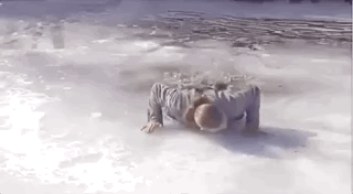What You Need To Do If You Happen To Fall Through Ice (12 gifs)
