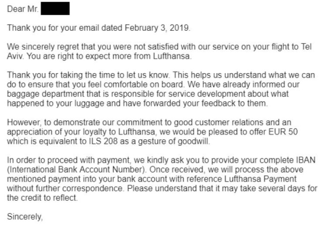 Lufthansa Offers Money After An Anti-Semitic Complaint (5 pics)