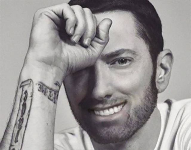 Guy Photoshops Smile To Eminem Photos (25 pics)