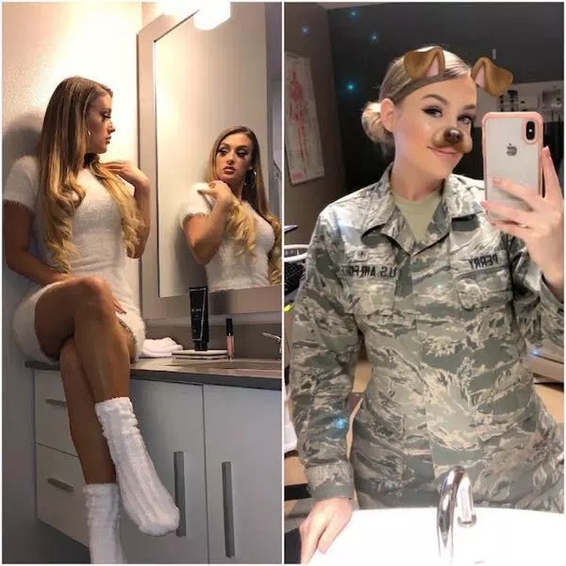 Girls In And Out Of Uniform (30 pics)