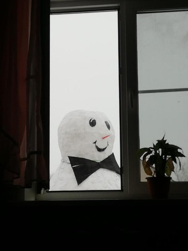 Giant Snowman (8 pics)