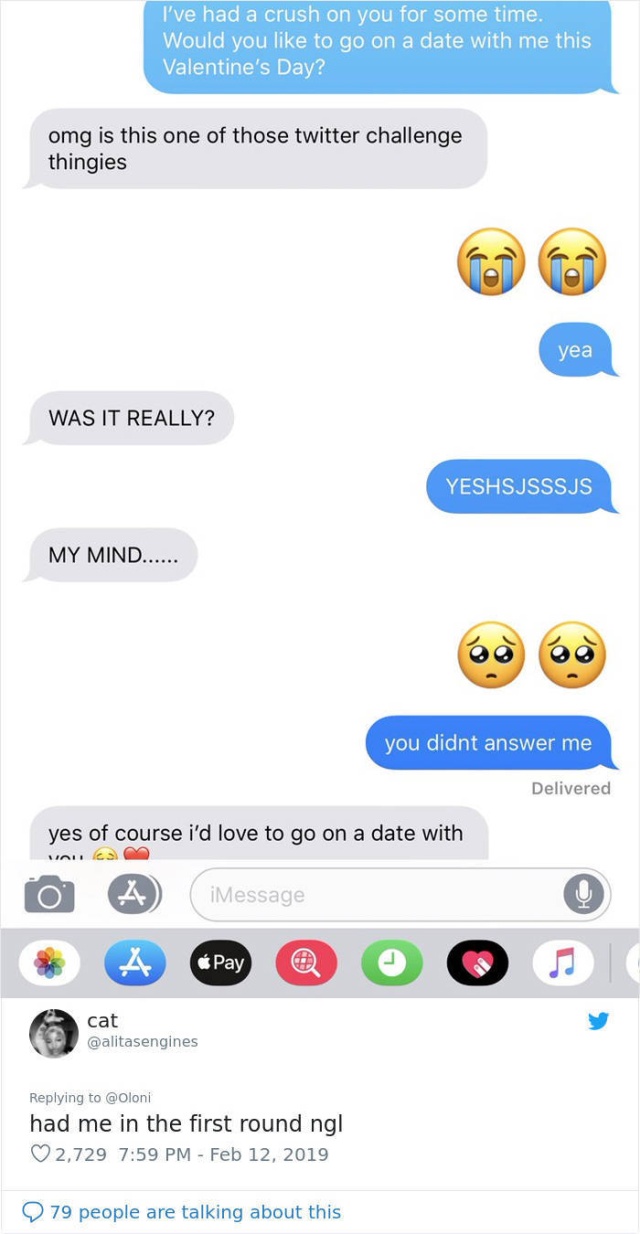 Women Asked Their Crushes Out In A New Valentine’s Day Twitter Challenge (31 pics)