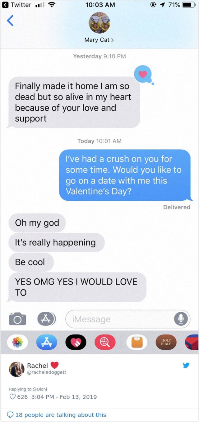 Women Asked Their Crushes Out In A New Valentine’s Day Twitter Challenge (31 pics)
