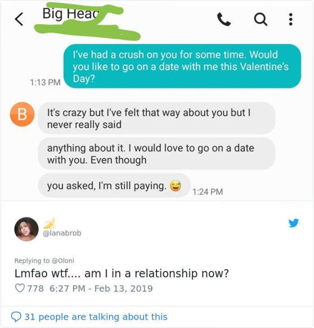 Women Asked Their Crushes Out In A New Valentine’s Day Twitter Challenge (31 pics)