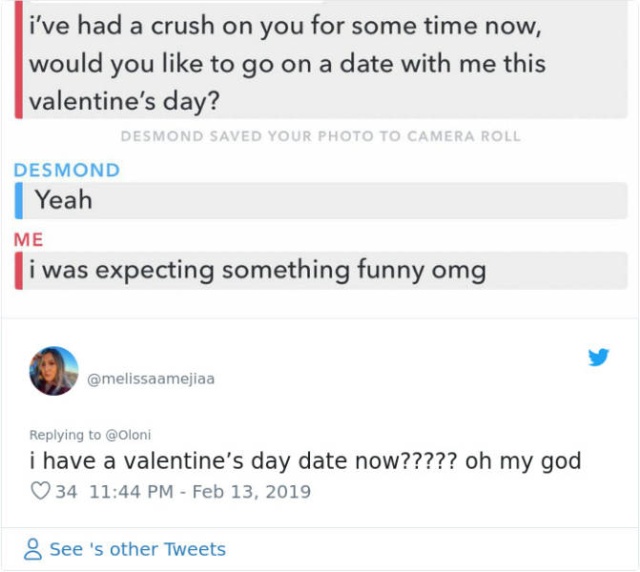 Women Asked Their Crushes Out In A New Valentine’s Day Twitter Challenge (31 pics)