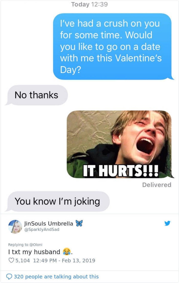 Women Asked Their Crushes Out In A New Valentine’s Day Twitter Challenge (31 pics)