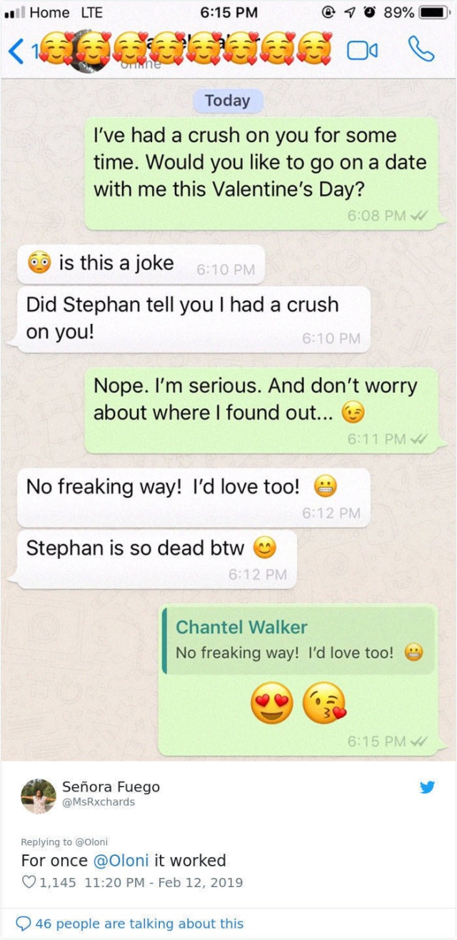 Women Asked Their Crushes Out In A New Valentine’s Day Twitter Challenge (31 pics)