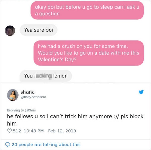 Women Asked Their Crushes Out In A New Valentine’s Day Twitter Challenge (31 pics)