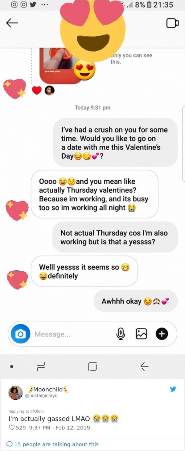 Women Asked Their Crushes Out In A New Valentine’s Day Twitter Challenge (31 pics)