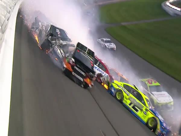Massive Daytona 500 Crash Takes Out 21 Cars In 'The Big One'