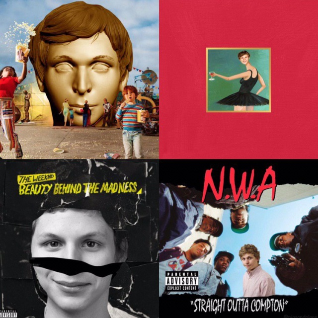 Michael Cera aOn The Covers Of Hip-Hop Albums (3 pics)