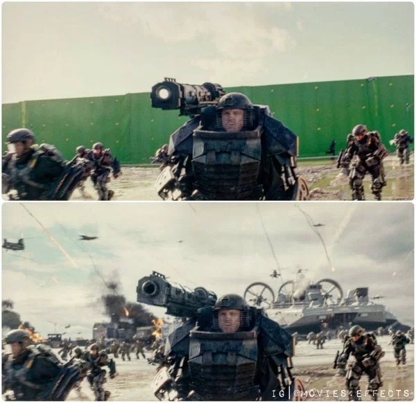 Before And After Visual Effects (35 pics)