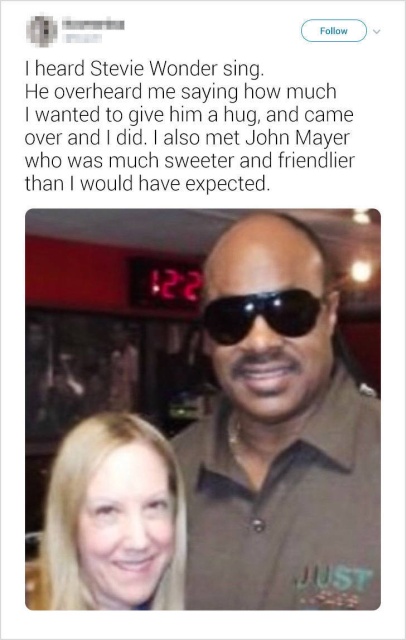How Casual People Met Celebs And Were Positively Impressed (17 pics)
